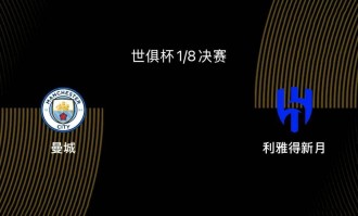 世俱杯1/8决赛前瞻-曼城VS新月：大热门PK大黑马，谁能胜出？