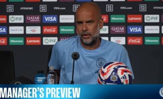 记者：8年来第一次没夺冠，瓜帅回应：不对，我们赢了社区盾杯